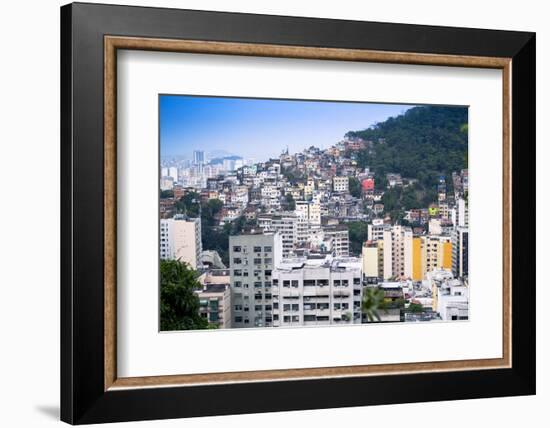 Tabajaras Favela, Rio De Janeiro, Brazil, South America-Alex Robinson-Framed Photographic Print