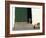 Tabby Cat Resting in Open Doorway, Italy-Adriano Bacchella-Framed Photographic Print