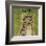 Tabby (grey) (square)-John W^ Golden-Framed Art Print