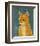 Tabby (orange)-John Golden-Framed Giclee Print