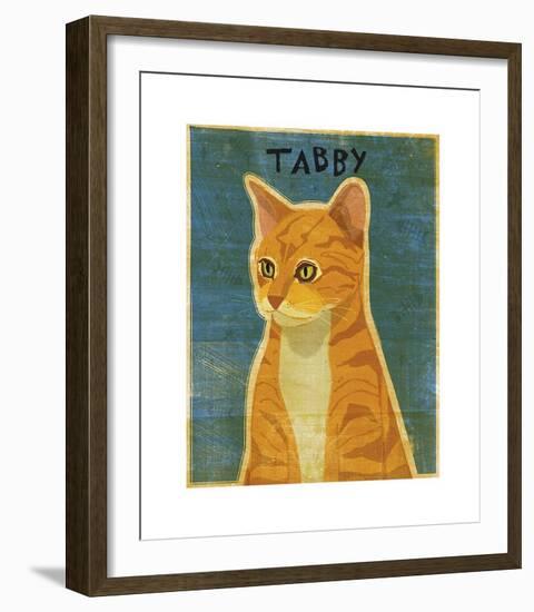 Tabby (orange)-John Golden-Framed Giclee Print