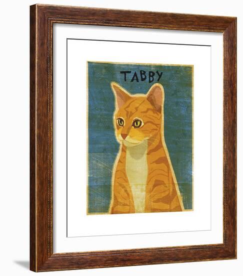 Tabby (orange)-John Golden-Framed Giclee Print