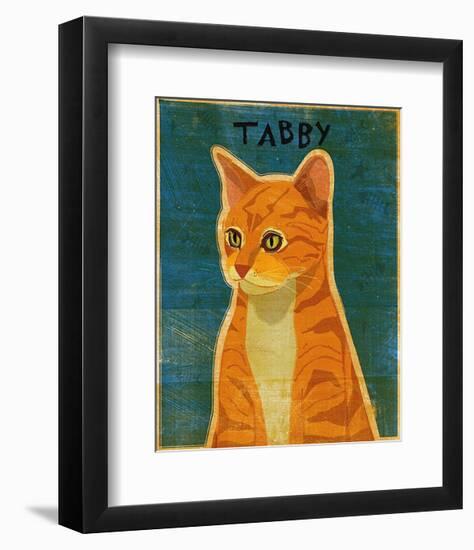 Tabby (orange)-John Golden-Framed Art Print