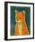 Tabby (orange)-John Golden-Framed Art Print