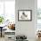 Tabby Point Birman Cat and Guinea Pig, Gyzmo-Mark Taylor-Framed Photographic Print displayed on a wall