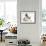 Tabby Point Birman Cat and Guinea Pig, Gyzmo-Mark Taylor-Framed Photographic Print displayed on a wall
