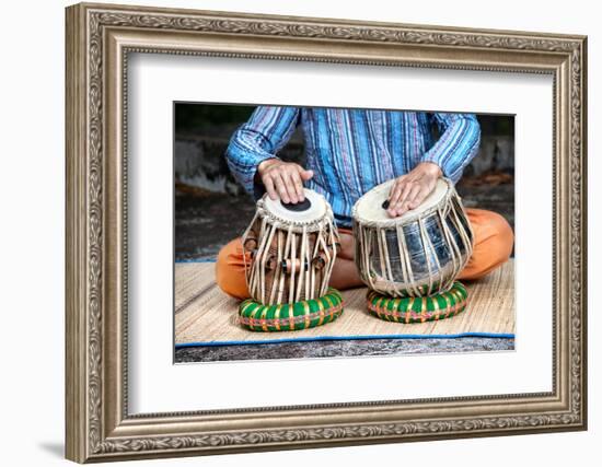 Tabla Drums-Marina Pissarova-Framed Photographic Print