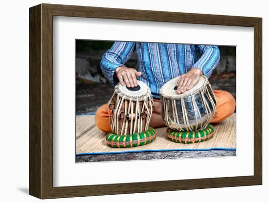 Tabla Drums-Marina Pissarova-Framed Photographic Print