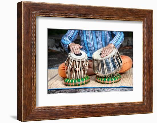 Tabla Drums-Marina Pissarova-Framed Photographic Print