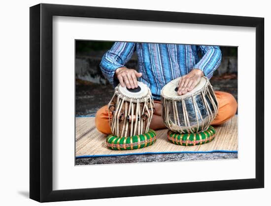 Tabla Drums-Marina Pissarova-Framed Photographic Print