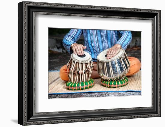 Tabla Drums-Marina Pissarova-Framed Photographic Print