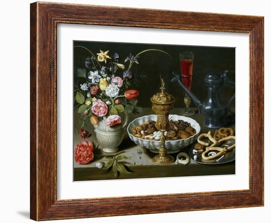 Table, 1611-Clara Peeters-Framed Giclee Print