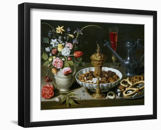 Table, 1611-Clara Peeters-Framed Giclee Print