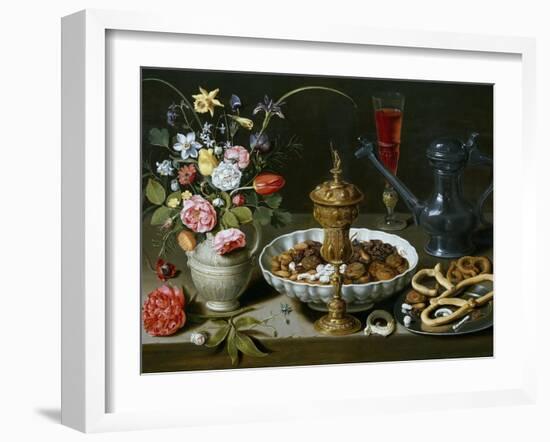 Table, 1611-Clara Peeters-Framed Giclee Print