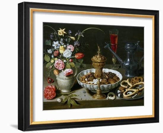 Table, 1611-Clara Peeters-Framed Giclee Print