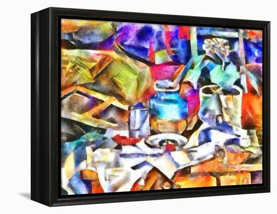 Table,2017-Alex Caminker-Framed Premier Image Canvas