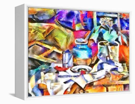 Table,2017-Alex Caminker-Framed Premier Image Canvas