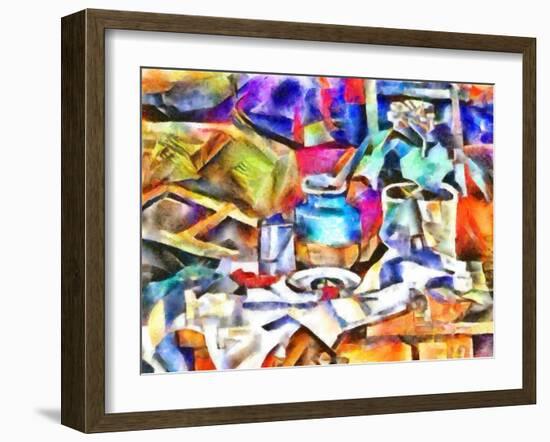 Table,2017-Alex Caminker-Framed Giclee Print