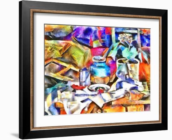 Table,2017-Alex Caminker-Framed Giclee Print