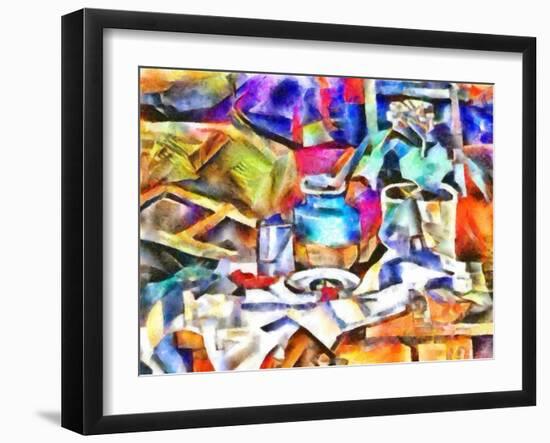 Table,2017-Alex Caminker-Framed Giclee Print