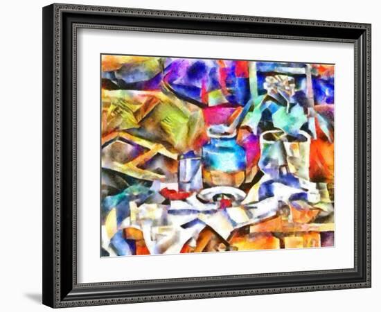 Table,2017-Alex Caminker-Framed Giclee Print