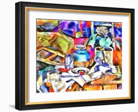 Table,2017-Alex Caminker-Framed Giclee Print