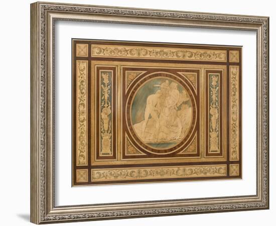 Table à écrire du Salon de musique-null-Framed Giclee Print