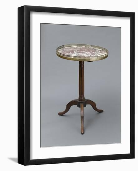 Table bouillotte-null-Framed Giclee Print