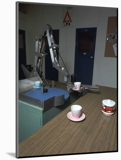 Table-clearing robot-Meredith Thring-Mounted Photographic Print