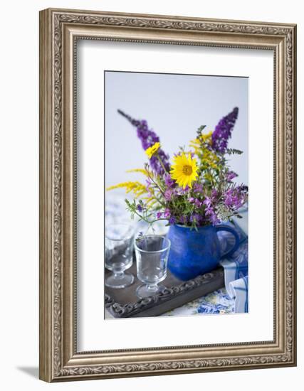 Table Decoration, Bouquet-Brigitte Protzel-Framed Photographic Print
