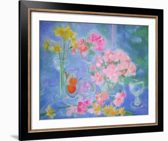 Table Fleurie-Michele Gour-Framed Limited Edition