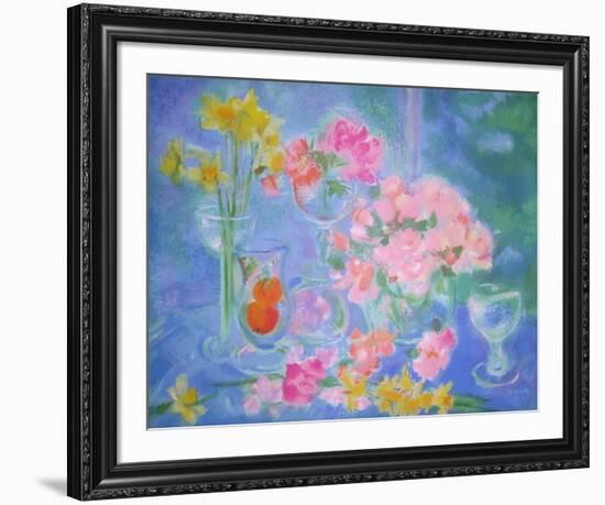 Table Fleurie-Michele Gour-Framed Limited Edition