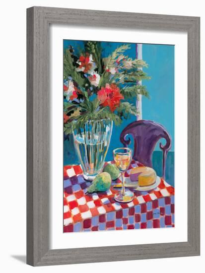 Table For One-Jane Slivka-Framed Art Print