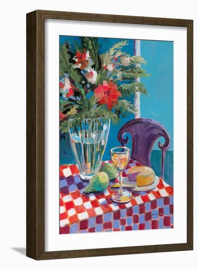 Table For One-Jane Slivka-Framed Art Print