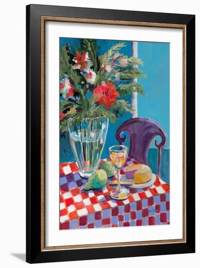 Table For One-Jane Slivka-Framed Art Print