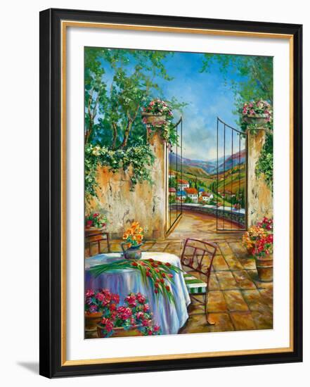 Table For Two II-Ginger Cook-Framed Giclee Print