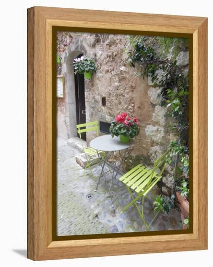 Table for Two-Marilyn Dunlap-Framed Stretched Canvas