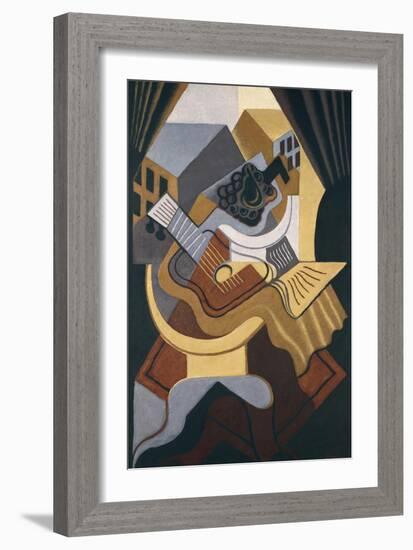 Table in Front of Window-Juan Gris-Framed Giclee Print