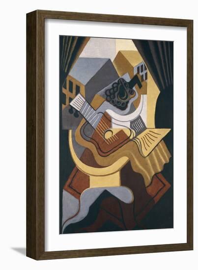 Table in Front of Window-Juan Gris-Framed Giclee Print