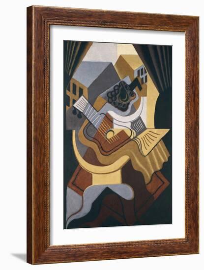 Table in Front of Window-Juan Gris-Framed Giclee Print