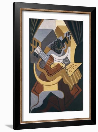 Table in Front of Window-Juan Gris-Framed Giclee Print