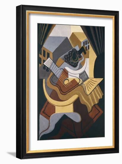 Table in Front of Window-Juan Gris-Framed Giclee Print