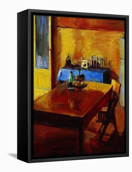 Table in Sorrento-Pam Ingalls-Framed Premier Image Canvas
