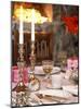 Table Laid for Christmas with Candles-Alena Hrbkova-Mounted Photographic Print