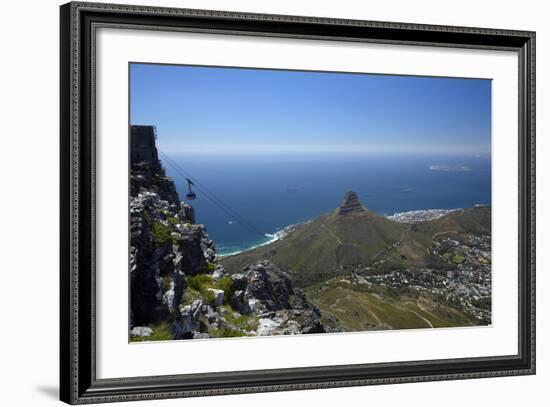 Table Mountain Aerial Cableway, Cape Town, South Africa-David Wall-Framed Photographic Print