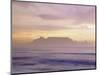 Table Mountain at Dusk, Cape Town, South Africa-Walter Bibikow-Mounted Photographic Print