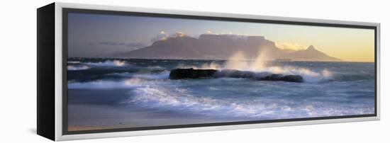 Table Mountain, Cape Town, South Africa-Peter Adams-Framed Premier Image Canvas