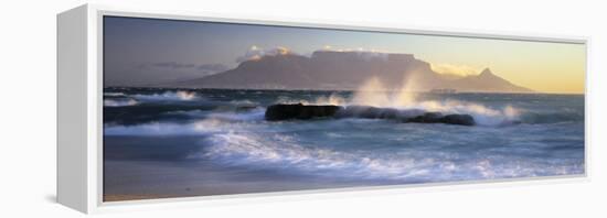 Table Mountain, Cape Town, South Africa-Peter Adams-Framed Premier Image Canvas