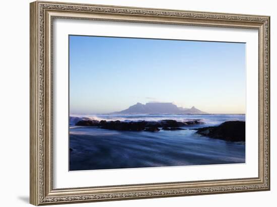 Table Mountain, Cape Town, Western Cape, South Africa, Africa-Christian Kober-Framed Photographic Print