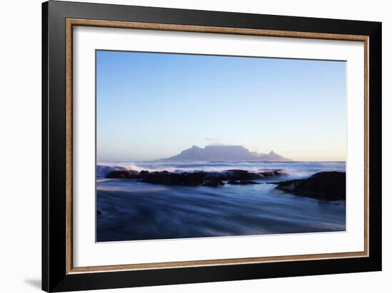 Table Mountain, Cape Town, Western Cape, South Africa, Africa-Christian Kober-Framed Photographic Print